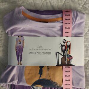 Disney The Nightmare Before Christma pajama set ladies small nwts